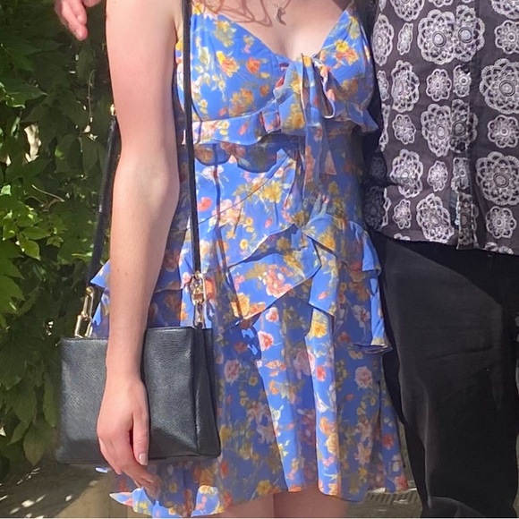 Floral Print Mini Dress - Picture 12 of 12